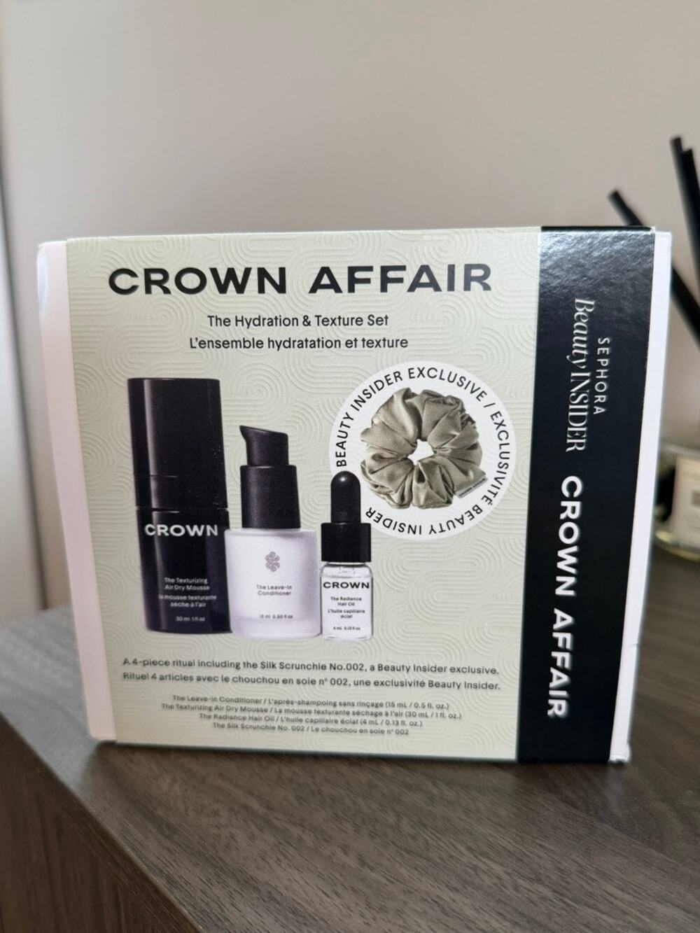 Crown Affair Hydration & Texture Set 4pc Sephora Exclusive NEW